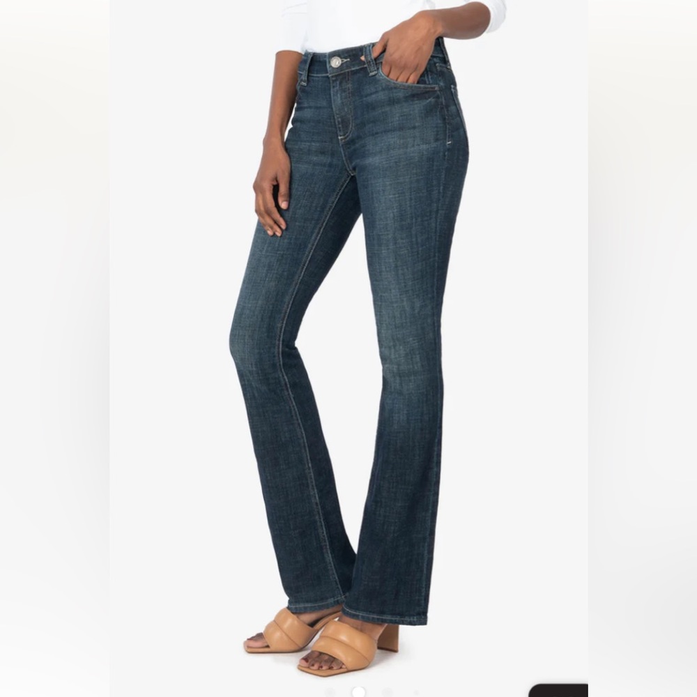 Kut from the Kloth Natalie Mid Rise Bootcut (monitored wash)